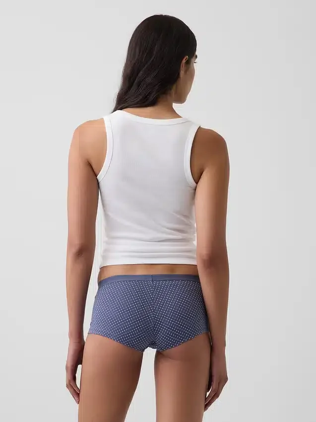 Mykeste shorty i økologisk stretchbomull