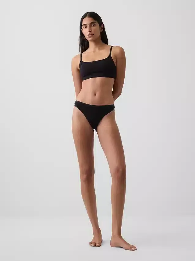 Mykeste tanga i økologisk stretchbomull