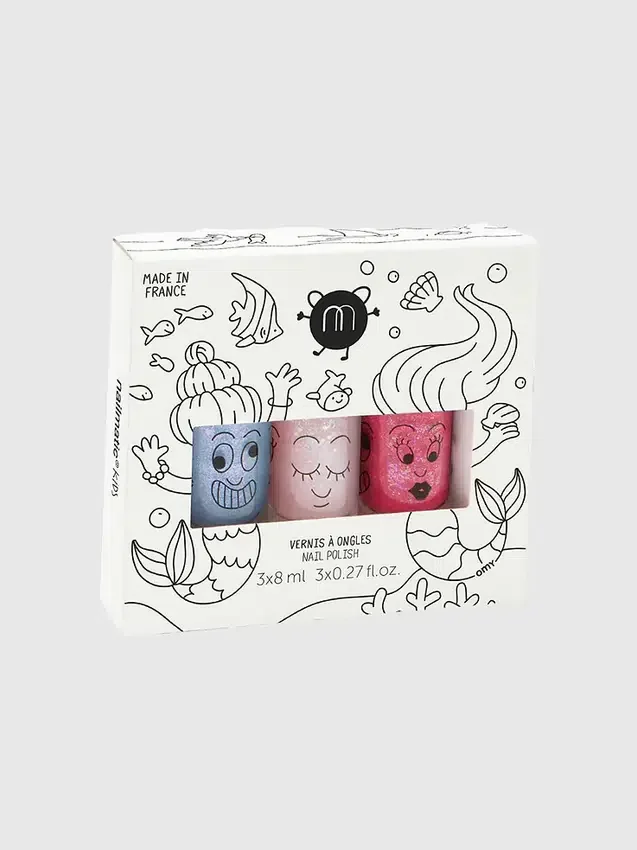 Nailmatic neglelakk-settet «Las Mermaid»