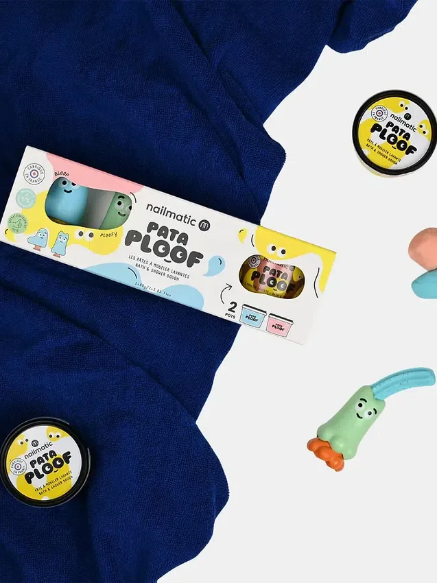 Nailmatic såpe- og modellleire-sett