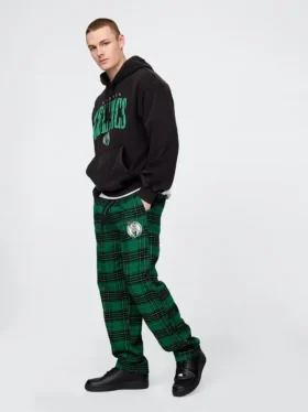 NBA Boston Celtics flanellpyjamasbukser
