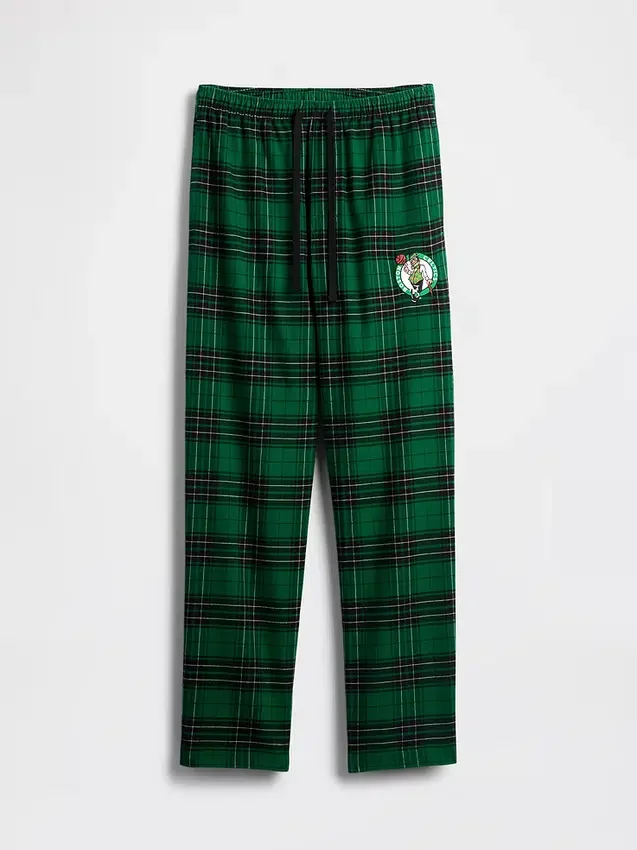 NBA Boston Celtics flanellpyjamasbukser