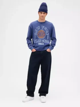 NBA New York Knicks kort grafisk T-skjorte