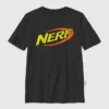 Nerf-T-skjorte med grafikk for barn