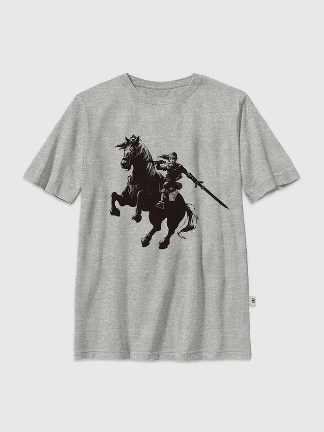Nintendo Brave Link-T-skjorte med grafikk for barn