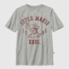 Nintendo Mario Bros-T-skjorte med grafikk for barn