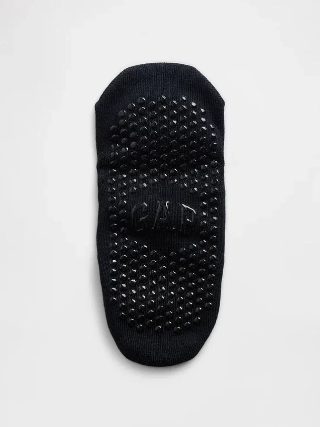 No Show Grip-sokker (4-pakning)