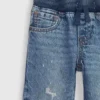 Original straight jeans med elastisk linning for Baby og Småbarn