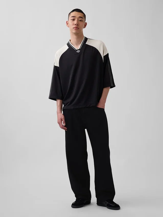 Ouigap oversized jersey med logo