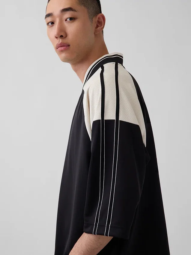 Ouigap oversized jersey med logo