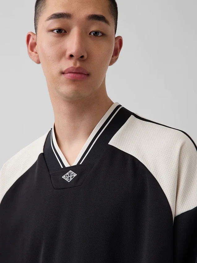 Ouigap oversized jersey med logo