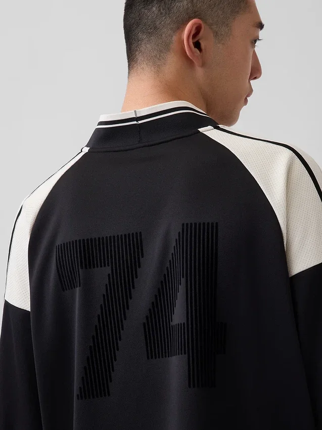 Ouigap oversized jersey med logo