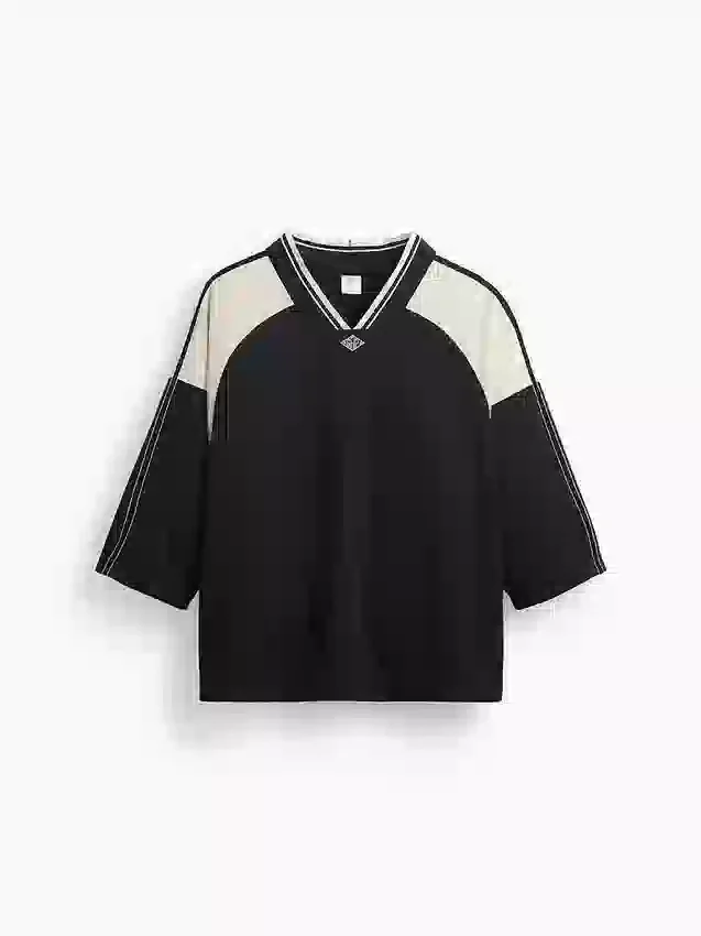 Ouigap oversized jersey med logo