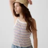 Overfarget denim-bøttehatt for barn