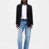 Oversized blazer i bistretch
