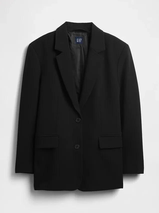 Oversized blazer i bistretch