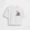 Oversized, boksformet Hello Kitty-T-skjorte for barn