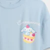 Oversized, boksformet Hello Kitty-T-skjorte for barn