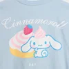 Oversized, boksformet Hello Kitty-T-skjorte for barn