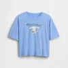 Oversized, boksformet Sanrio-T-skjorte for barn