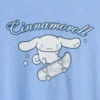 Oversized, boksformet Sanrio-T-skjorte for barn
