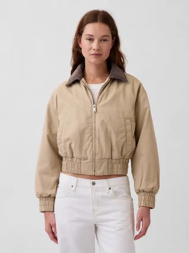 Oversized bomberjakke