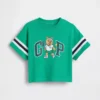 Oversized Brannan Bear Varsity-T-skjorte med grafisk logo for Baby og Småbarn