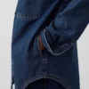 Oversized denimskjortejakke