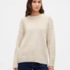 Oversized genser i 100 % bomull
