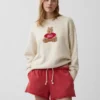 Oversized genser i 100 % bomull