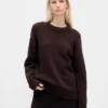 Oversized genser i 100 % bomull