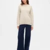 Oversized genser i 100 % bomull