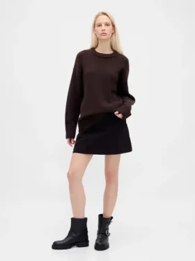 Oversized genser i 100 % bomull