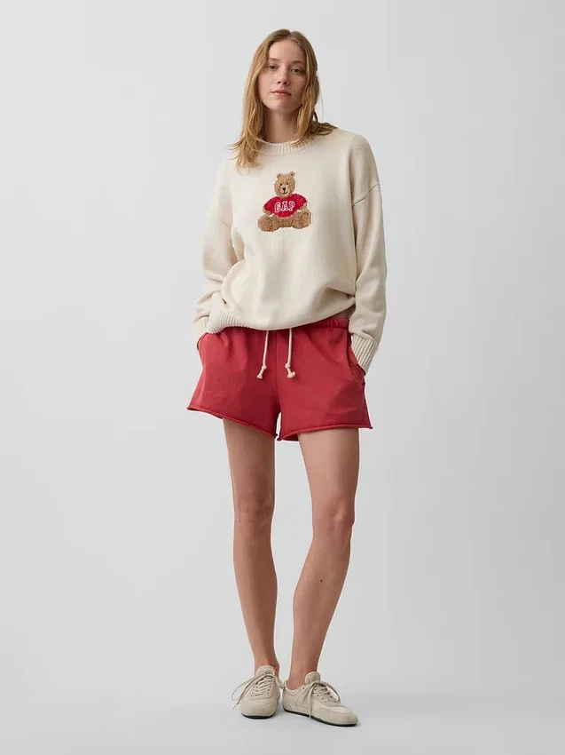 Oversized genser i 100 % bomull