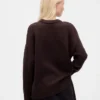 Oversized genser i 100 % bomull