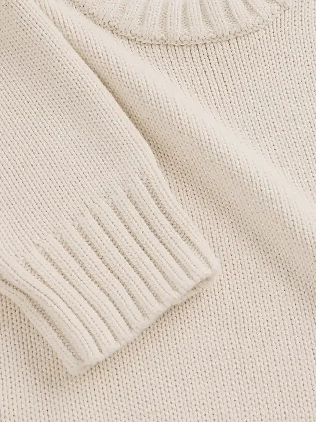 Oversized genser i 100 % bomull
