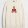 Oversized genser i 100 % bomull