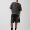 Oversized-genser i tykk fransk frotté