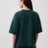 Oversized-genser i tykk fransk frotté