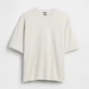 Oversized-genser i tykk fransk frotté