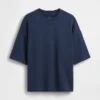 Oversized-genser i tykk fransk frotté