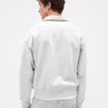 Oversized genser med kvart glidelås for voksne