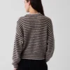 Oversized genser med rullekrage i 100 % bomull