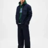 Oversized hettegenser i ekstra tykk fransk frotté med logo for voksne