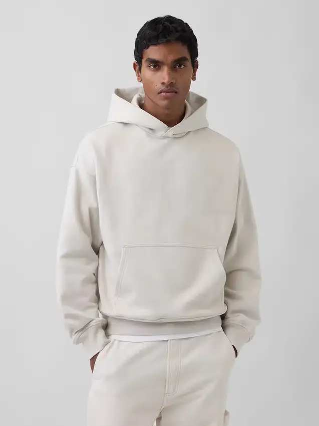Oversized hettegenser i tykk kvalitet for voksne