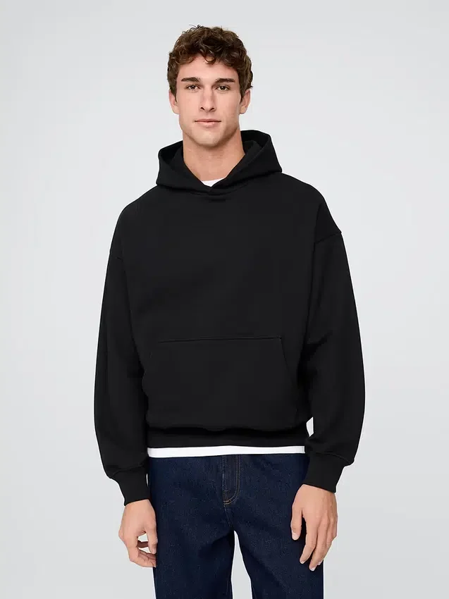 Oversized hettegenser i tykk kvalitet for voksne