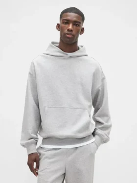 Oversized hettegenser i tykk kvalitet for voksne