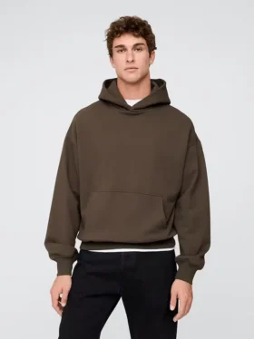 Oversized hettegenser i tykk kvalitet for voksne