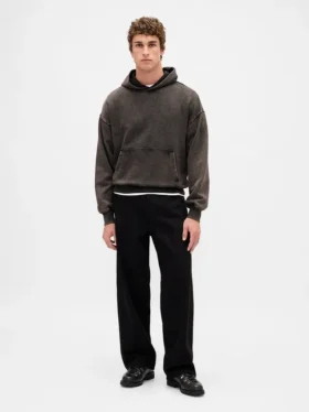 Oversized hettegenser i tykk kvalitet for voksne