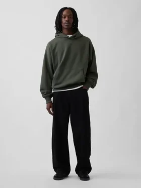 Oversized hettegenser i tykk kvalitet for voksne